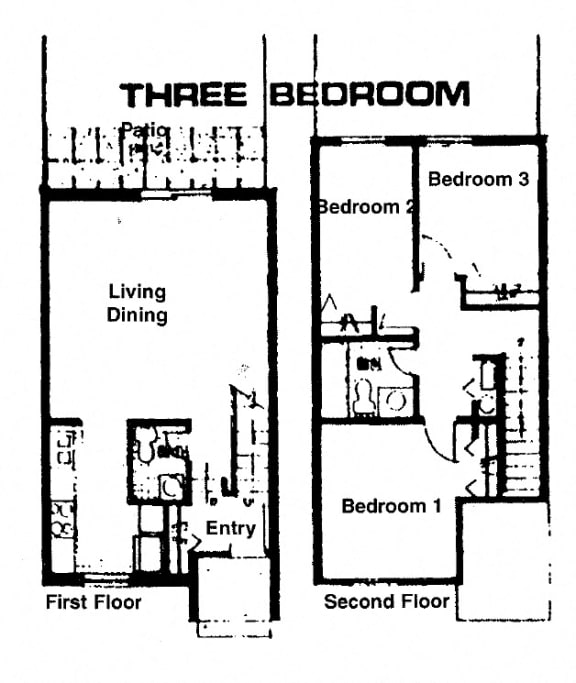 Forest Court Apartments Floor Plan