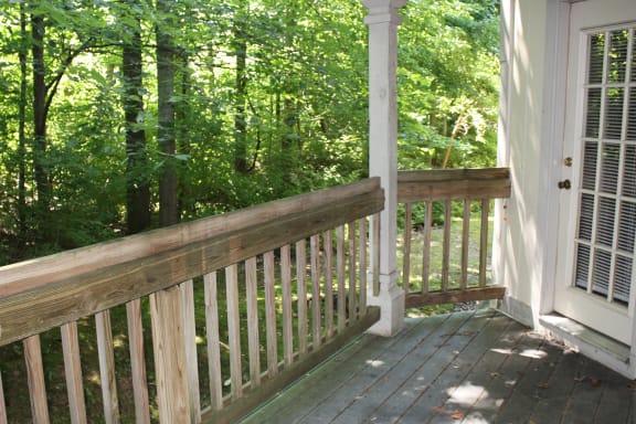 Balcony at The Vinings Apartments, Cincinnati, Ohio