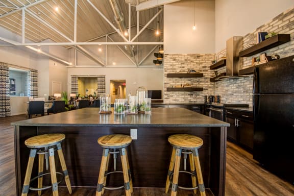 Breakfast Bar Dining Room at Aviator at Brooks,Texas