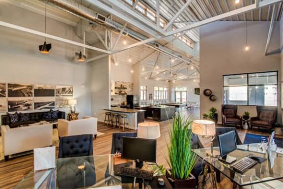 Multi Activity Clubhouse at Aviator at Brooks Apartments, San Antonio, 78235
