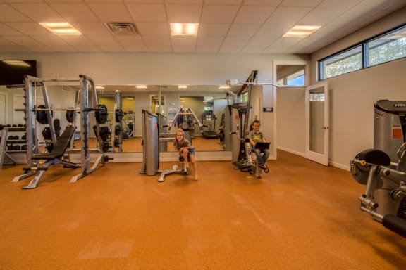 Fitness Studio Machines at Aviator at Brooks, San Antonio, Texas