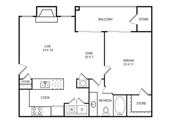 Floor Plan  at Vista Springs, Lewisville, 75067