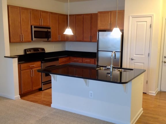 Kitchen Island Kitchen Island at The Ridgewood by Windsor