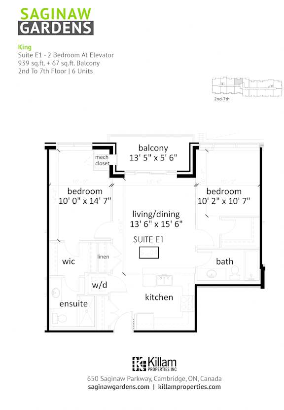 King Suite E1 - 2 Bedroom At Elevator