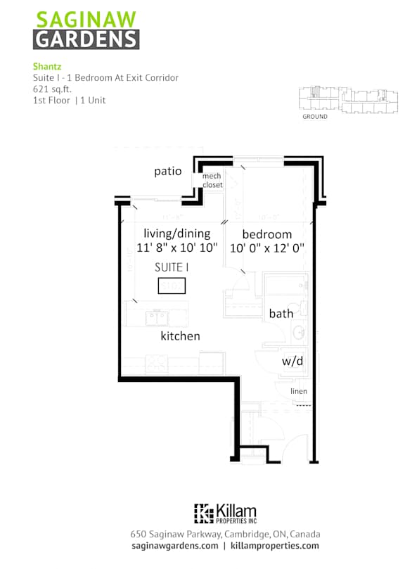 Shantz Suite I - 1 Bedroom At Exit Corridor