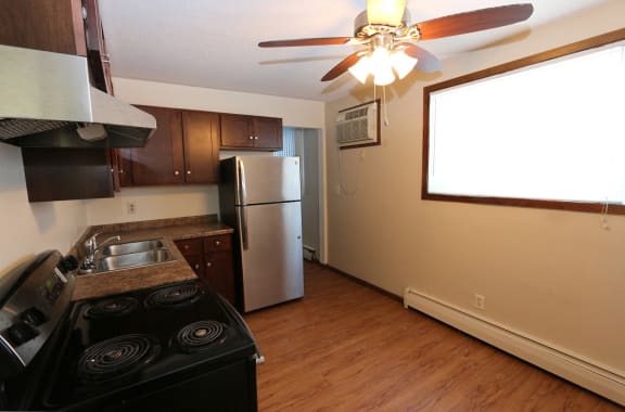 Alpine Apartments Kitchen, Forest Lake, Minnesota