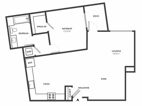 A29 Floor Plan at Aire, California, 95134