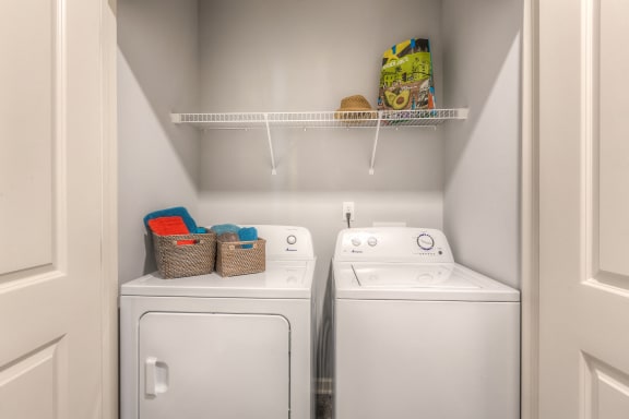 Washer Dryer Connection at Waterside Residences on Quivira, Lenexa