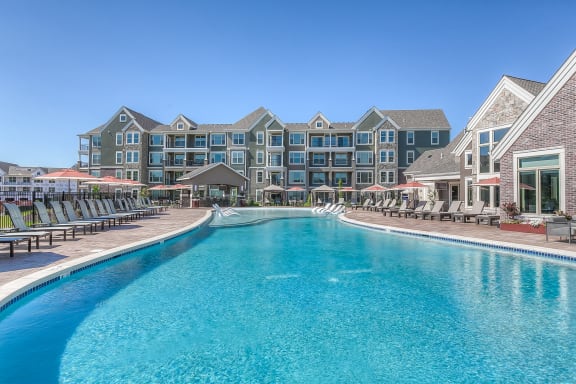 Invigorating Swimming Pool at Waterside Residences on Quivira, Lenexa, 66215