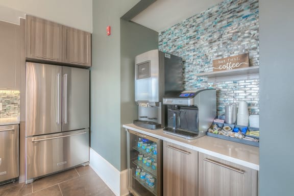 Coffee Machine at Waterside Residences on Quivira, Kansas, 66215