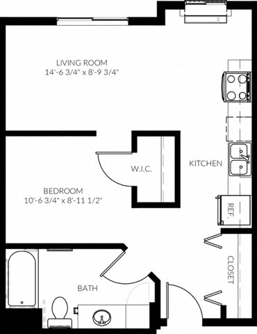 The Madison Studios 1 Br For Rent