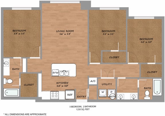 P2-Aero-Floorplan at Urban Square, Texas, 76210