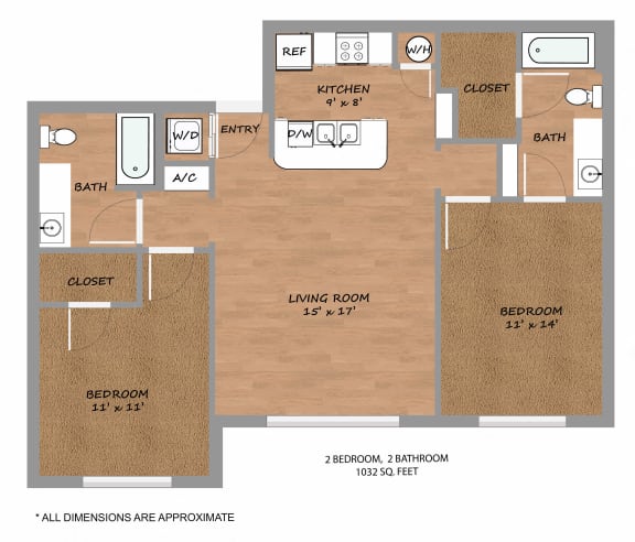 Floor Plan  P2-Iris-Floorplan at Urban Square, Texas, 76210