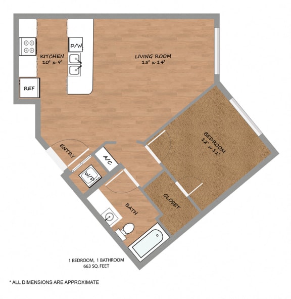 Sienna-Floorplan at Urban Square, Denton, TX, 76210