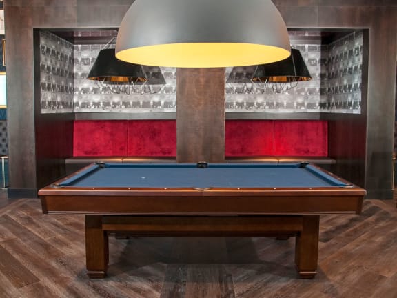 Pool Table at Custom House, St. Paul, MN