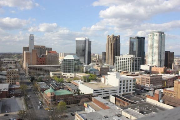 Birmingham Skyline View at Thomas Jefferson Tower, Alabama, 35203