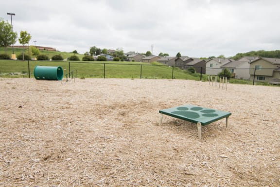 Your furry friends will enjoy the private dog park at The Villas of Omaha at Butler Ridge in Omaha, Nebraska