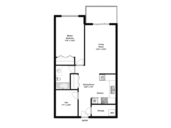 1 bed, 1 bath, upscale contemporary units at Beacon Heights Apartments in Calgary, AB