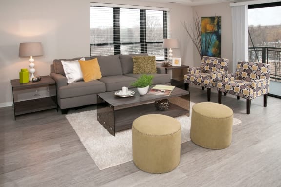 Large Living Room at The Axis, Minnesota
