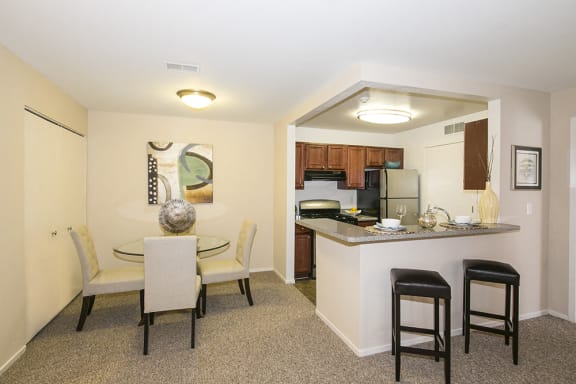 Kitchen and Dining Area at Canton Club