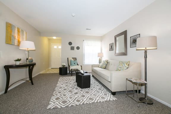 Modern Living Room at Canton Club