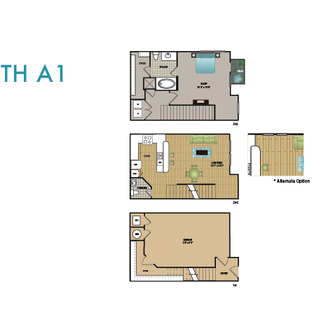 Floor Plan  TH A1