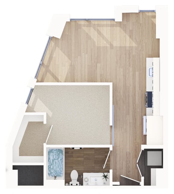 The Pearl - Aston Floor Plan at The Pearl, Maryland