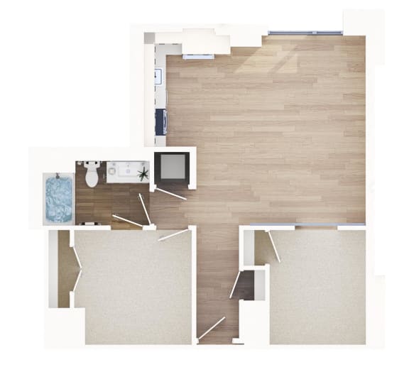 The Pearl - Cypress Floor Plan at The Pearl, Maryland