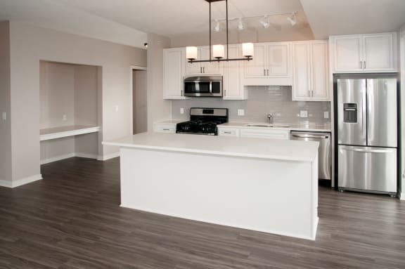 Modern Kitchen with White 42