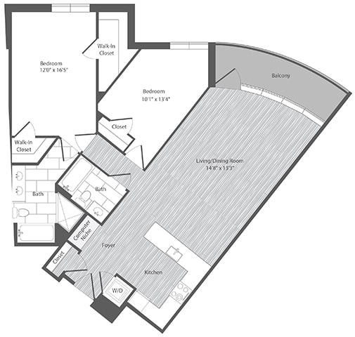 Merrifield 2 bedroom apartments VA
