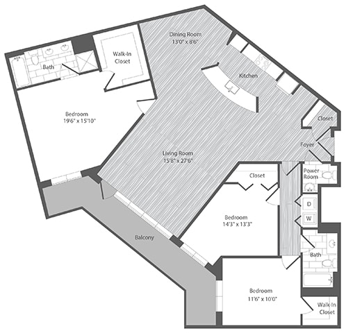 3 bedroom apartments in Merrifield VA