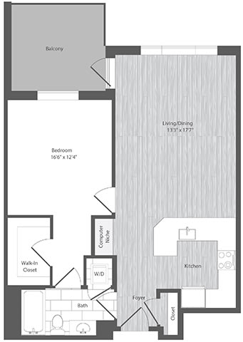1 bedroom apartments in Merrifield VA