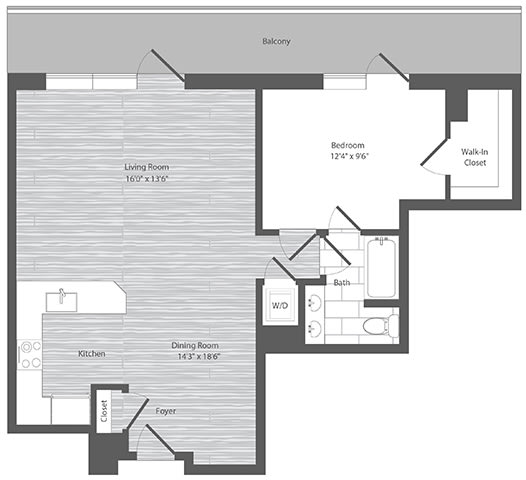 Merrifield 1 bedroom apartments VA
