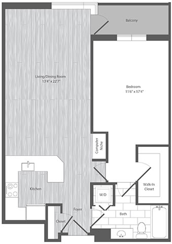 Merrifield one bedroom apartments