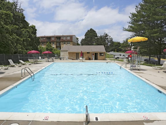 Pool at Carlson Woods Townhomes, Baltimore, Maryland