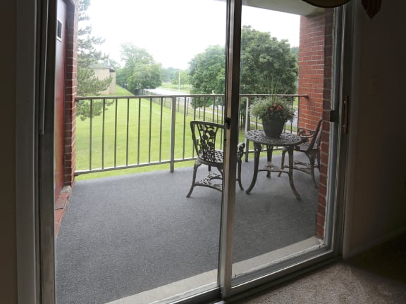 Huge, private balcony or patio at Rockdale Gardens Apartments*, Baltimore, Maryland