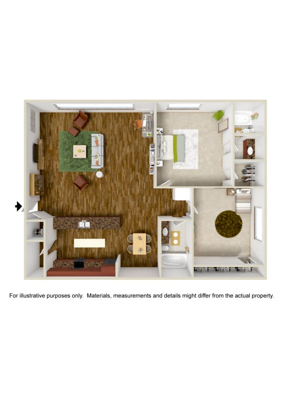 Two Bedroom Topanga Canyon Apartments