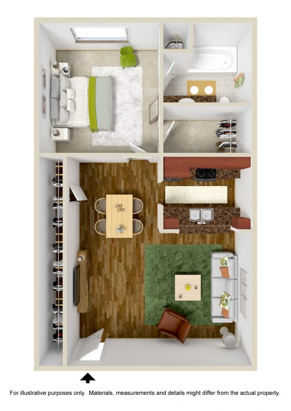 One Bedroom Topanga Canyon Apartments