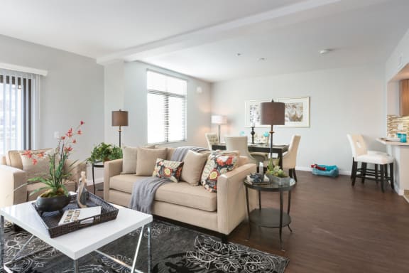Modern Living Room at Nineteen800, Cupertino, CA