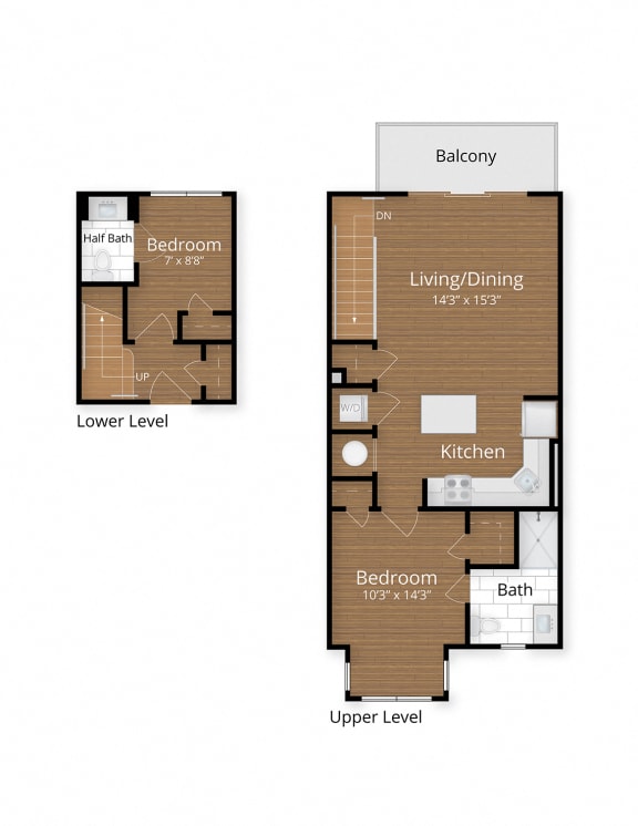 Duplex Plan at 1600 Pennsylvania Avenue SE, Washington, DC, 20003