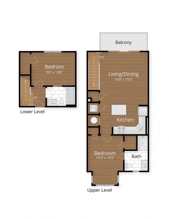 Duplex Plan at 1600 Pennsylvania Avenue SE, Washington, Washington