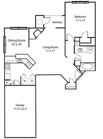 Pebble Beach floor plan