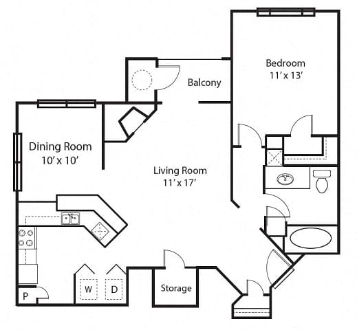 Pine Hurst floor plan