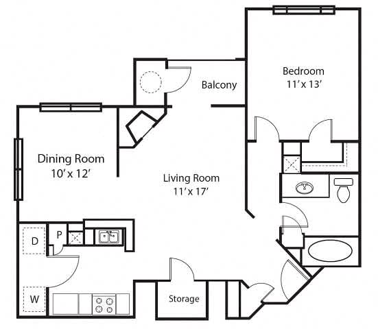 Pine Valley floor plan