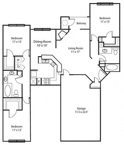 Royal Birkdale floor plan