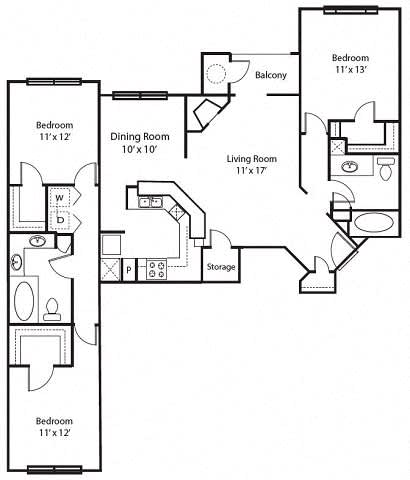 St Andrews floor plan