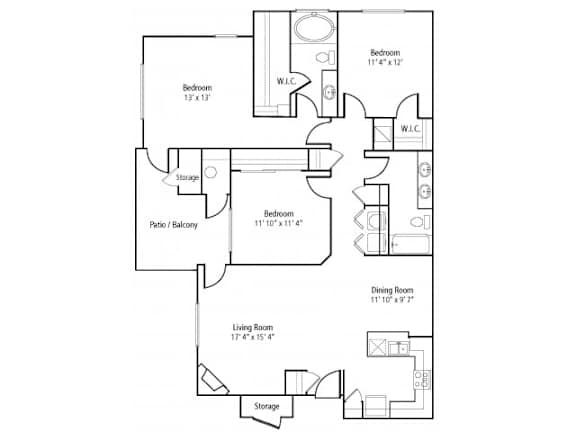 Rio De Janerio Floor Plan