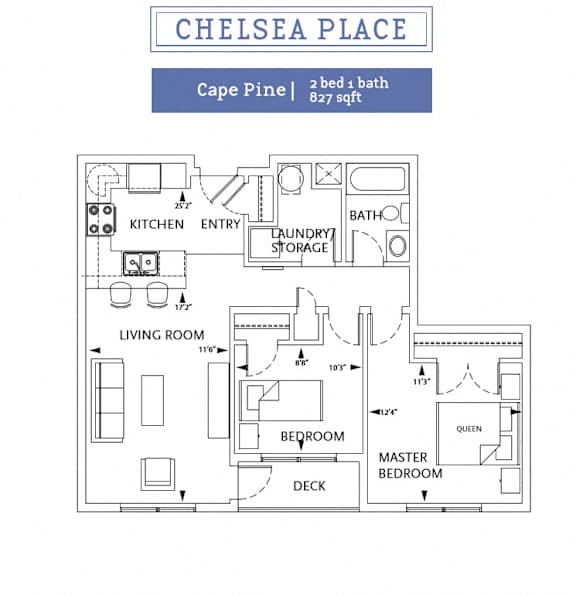 Chelsea Place - 2 Bedroom - Cape Pine