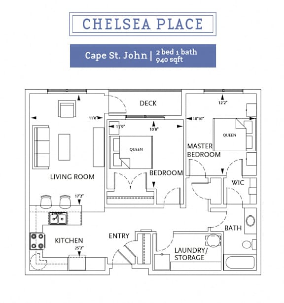 Chelsea Place - 2 Bedroom - Cape St John