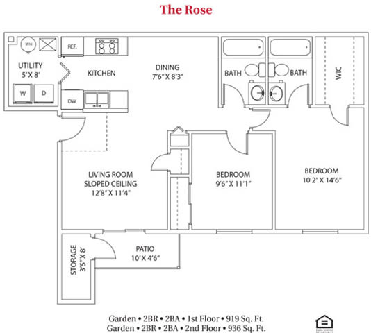 Floor Plan  The Rose